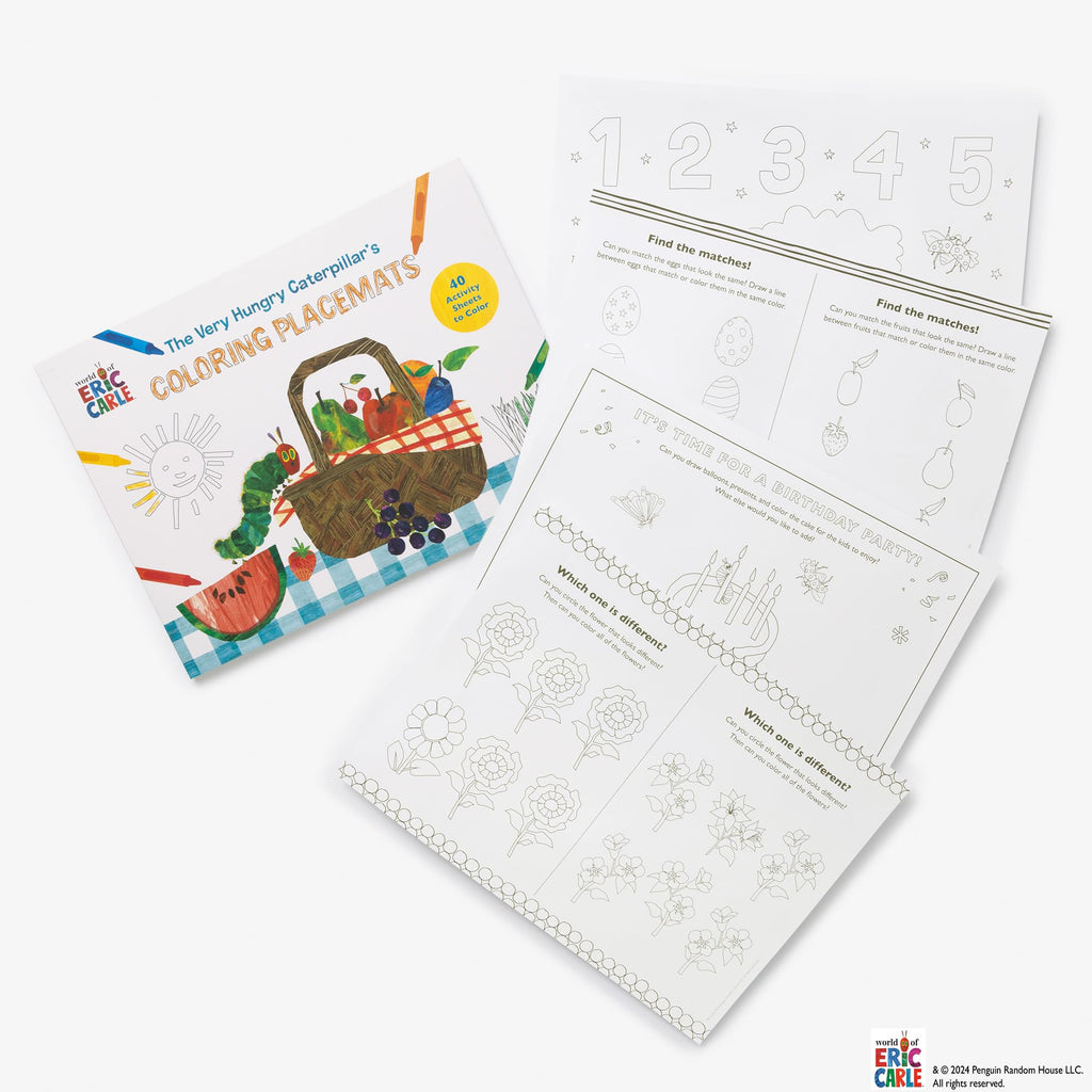 The Very Hungry Caterpillar's Coloring Placemats: 40 Activity Sheets to Color