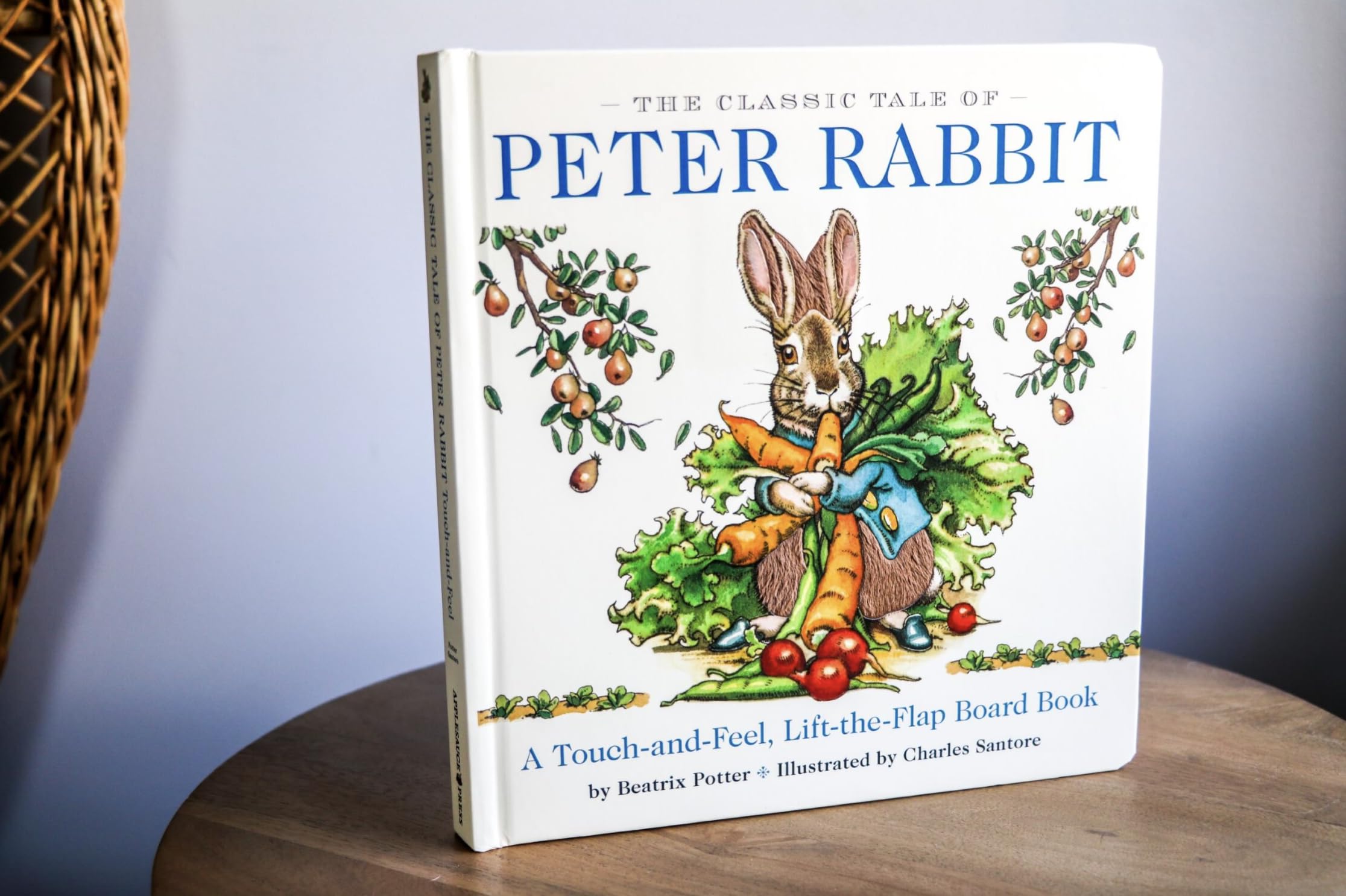 The Classic Tale of Peter Rabbit Touch and Feel Board Book: A Touch and Feel Lift the Flap Board Book (The Classic Edition)