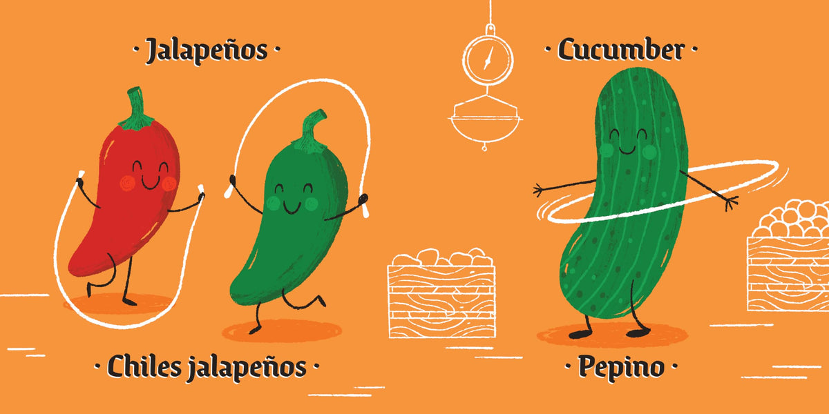 Vegetables That Are Fruits (Bilingual: English/Spanish): A Bilingual Fruits Book (Lil' Libros Bilingual Book) (English and Spanish Edition)