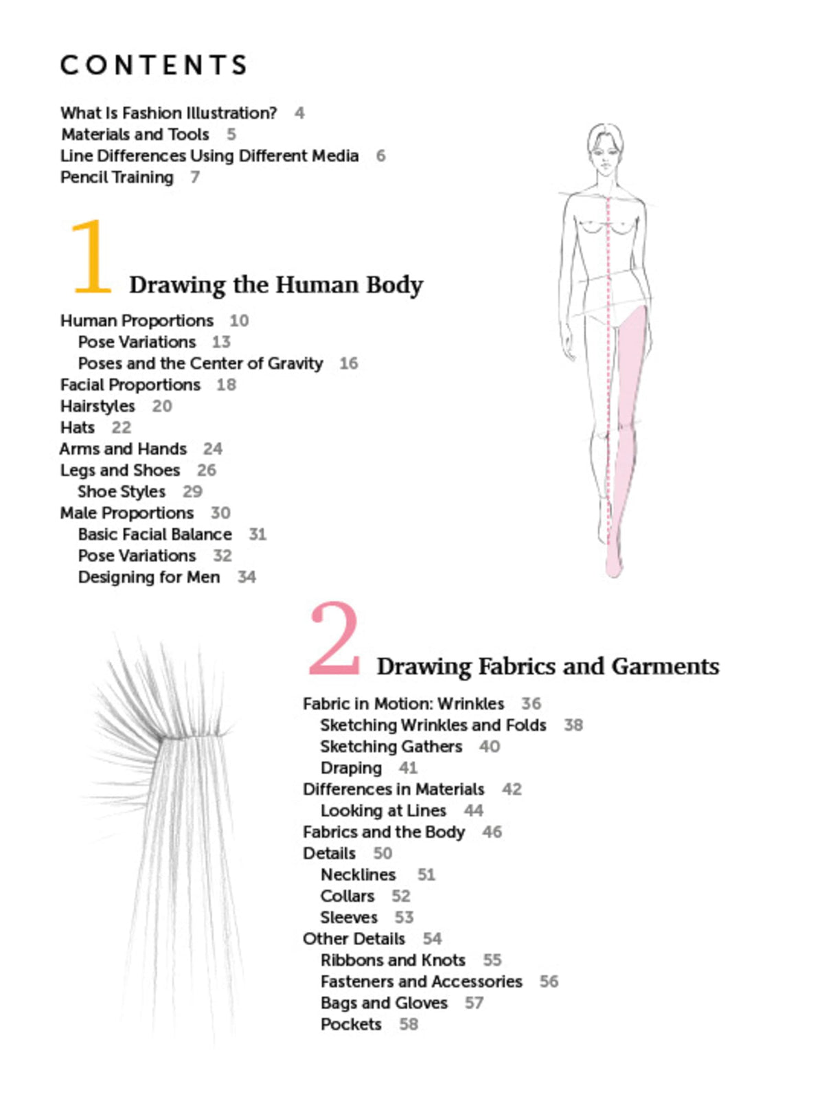Fashion Illustration Techniques: A Beginner's Guide for Fashion Designers and Illustrators [with over 1400 illustrations]