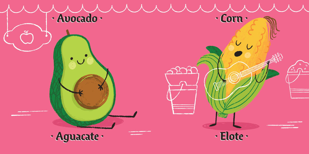 Vegetables That Are Fruits (Bilingual: English/Spanish): A Bilingual Fruits Book (Lil' Libros Bilingual Book) (English and Spanish Edition)