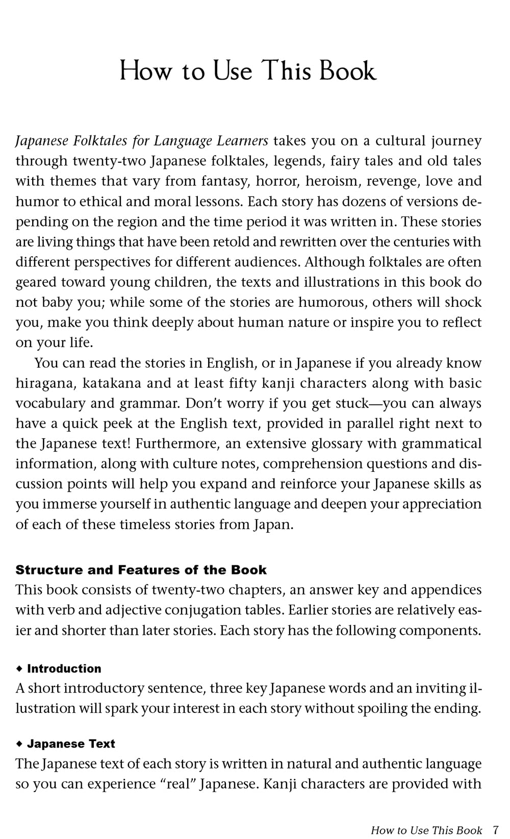 Japanese Folktales for Language Learners: Bilingual Legends and Fables in Japanese and English (Free online Audio Recording) (Stories for Language Learners)