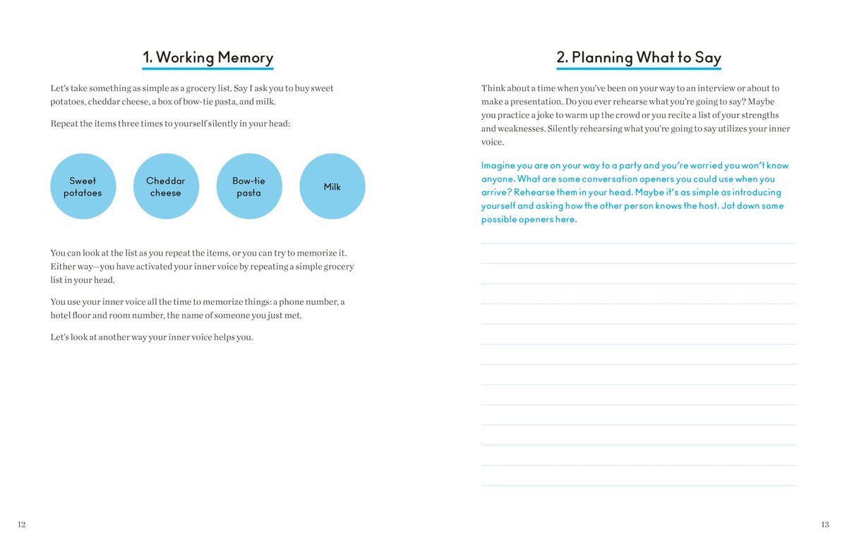 Chatter: The Workbook: How to Stop Overthinking and Harness the Voice in Your Head