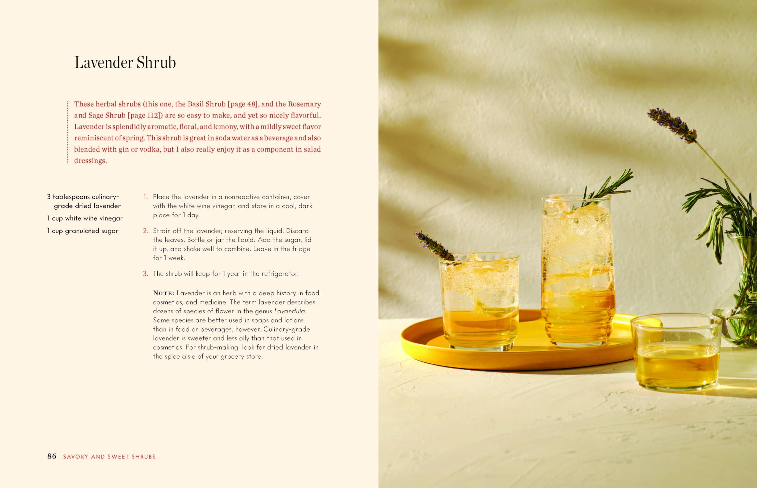 Savory and Sweet Shrubs: Tart Mixers for Delicious Cocktails and Mocktails