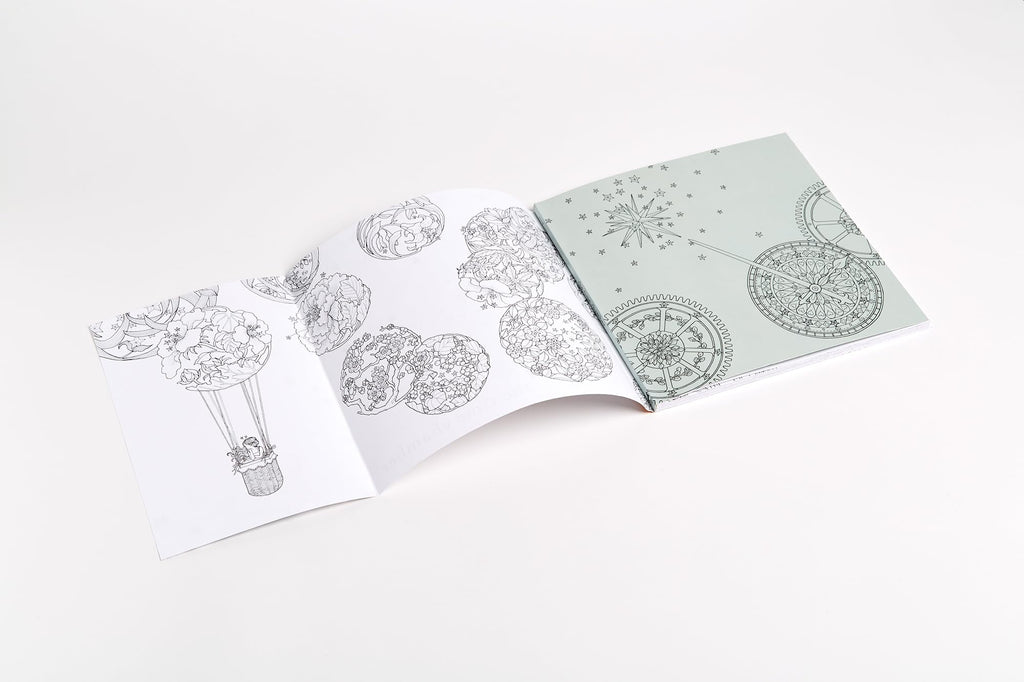 The Time Chamber: A Magical Story and Coloring Book (Time Adult Coloring Books)
