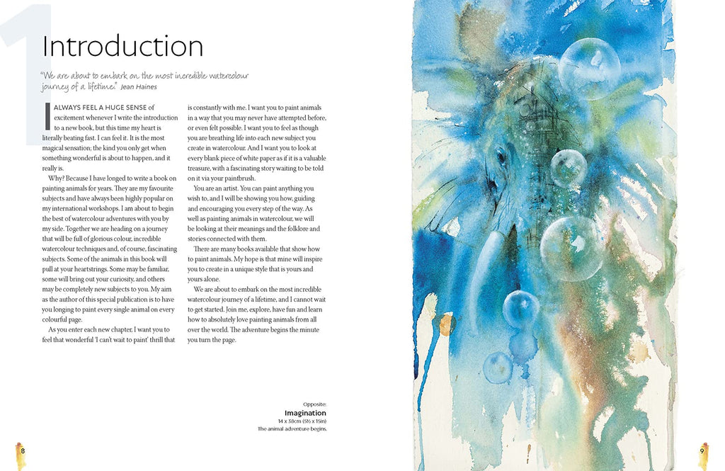 Atmospheric Animals in Watercolour: Painting with spirit & vitality