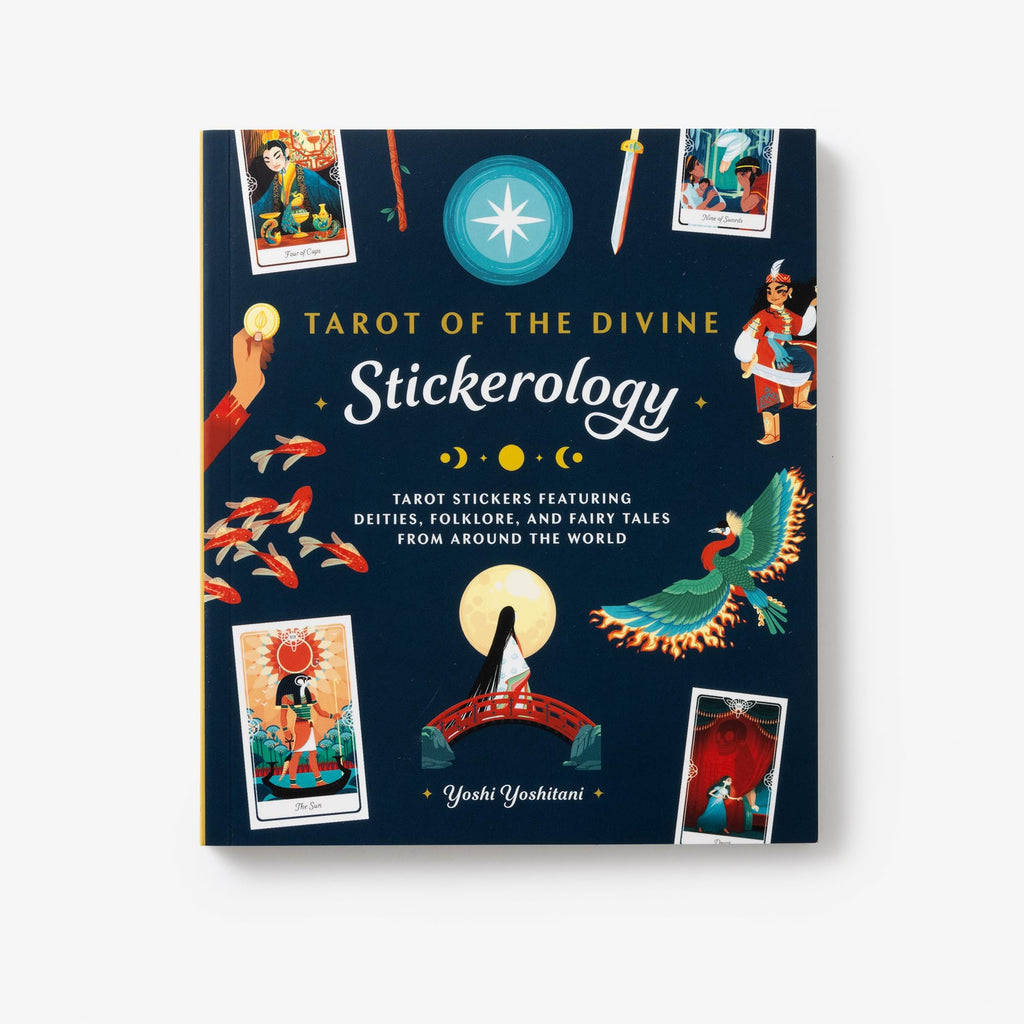Tarot of the Divine Stickerology: Tarot Stickers Featuring Deities, Folklore, and Fairy Tales from Around the World: Tarot stickers for journals, water bottles, laptops, planners, and more