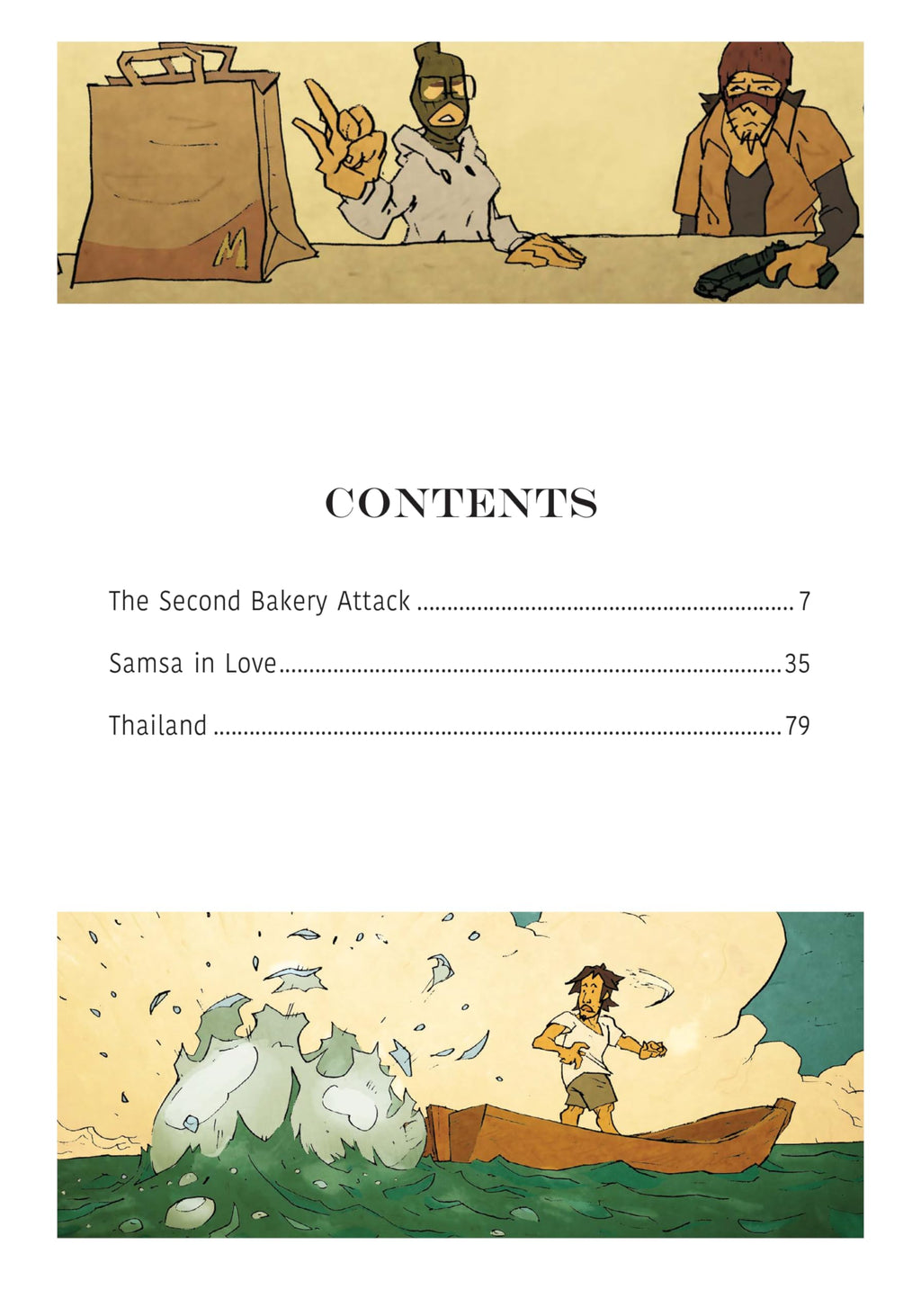 Haruki Murakami Manga Stories 2: The Second Bakery Attack; Samsa in Love; Thailand