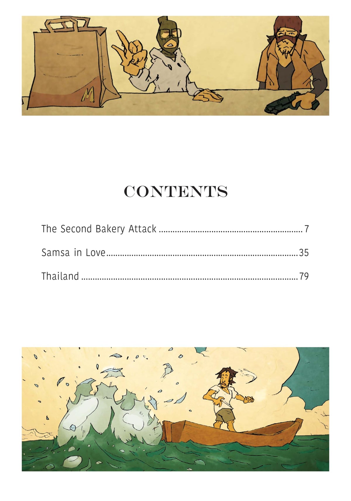 Haruki Murakami Manga Stories 2: The Second Bakery Attack; Samsa in Love; Thailand