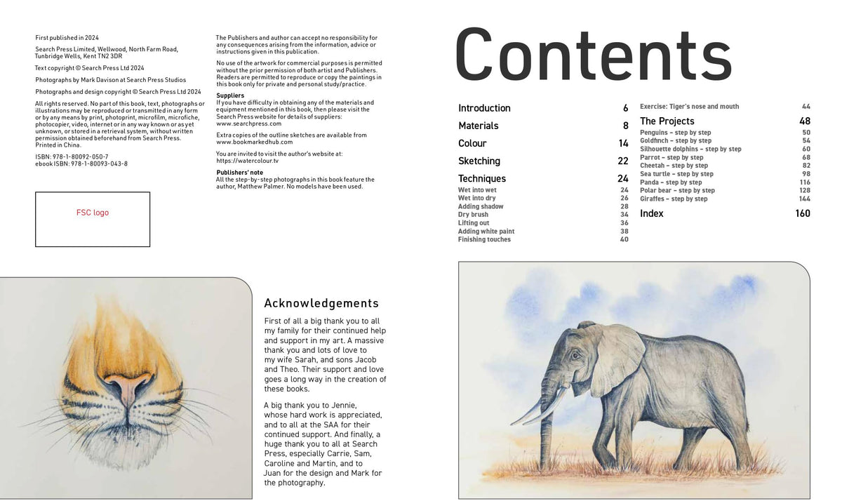 Watercolour Animals for the Absolute Beginner