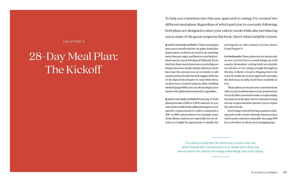 Plantifully Simple: 100 Plant-Based Recipes and Meal Plans for Health and Weight-Loss (A Cookbook)