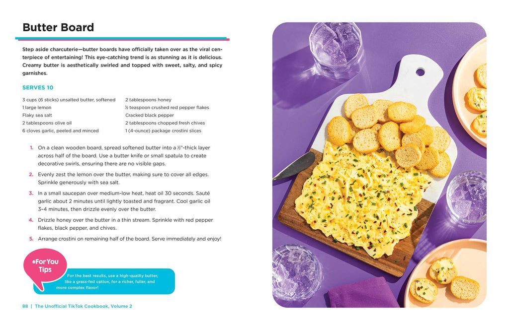The Unofficial TikTok Cookbook, Volume 2: 75 (More!) Internet-Breaking Recipes for Meals, Snacks, Drinks, Treats, and More! (Unofficial Cookbook Gift Series)