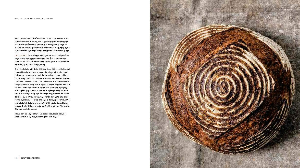 Mastering Bread: The Art and Practice of Handmade Sourdough, Yeast Bread, and Pastry [A Baking Book]