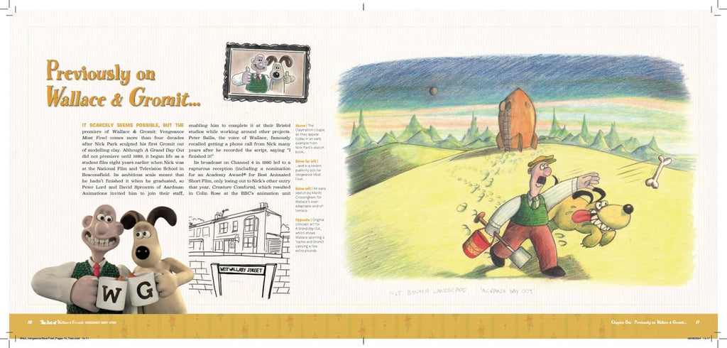 The Art of Wallace & Gromit: Vengeance Most Fowl