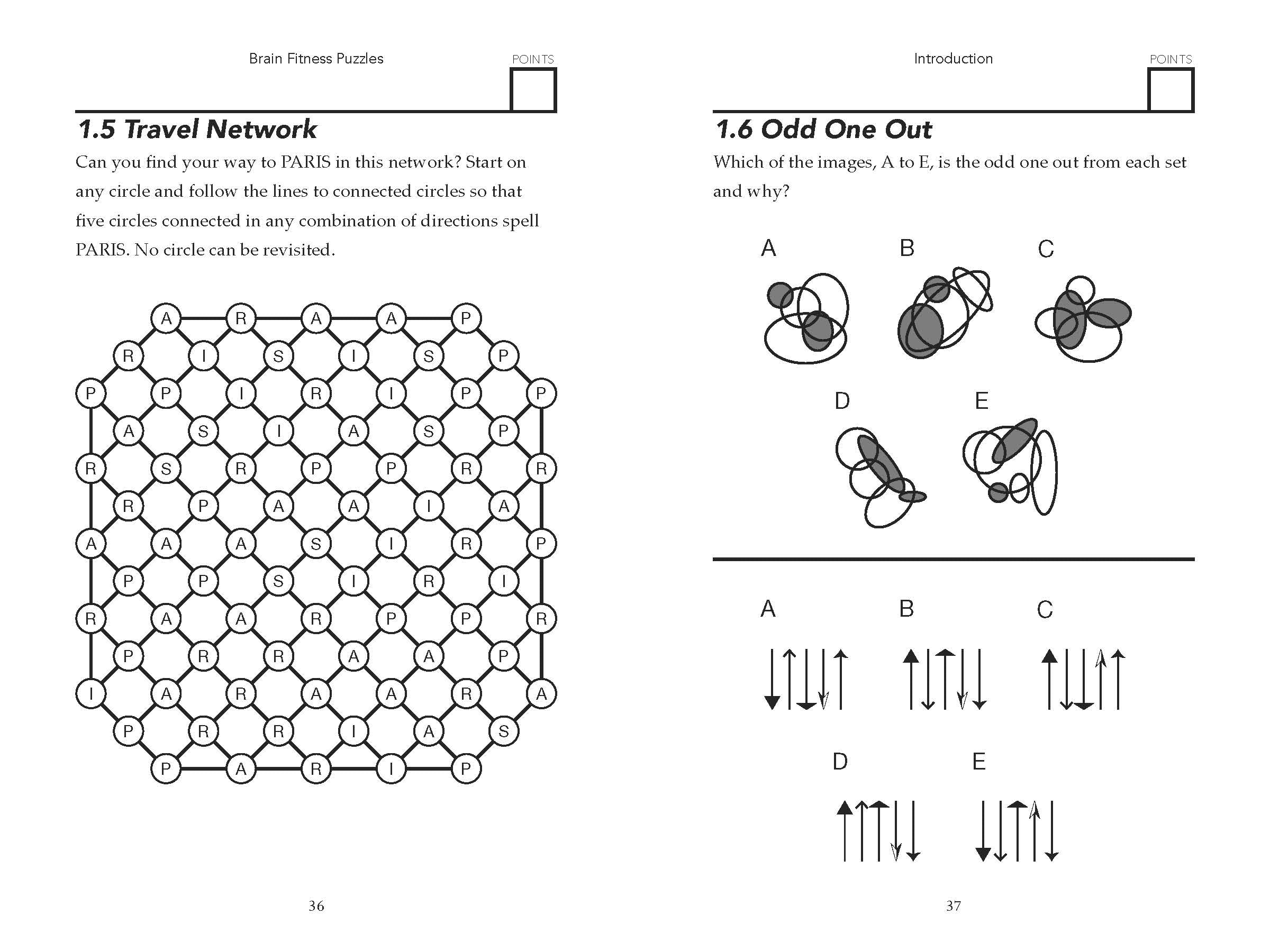 Brain Fitness Puzzles: Stimulate Your Mind with More Than 80 Exercises, Games, and Tests