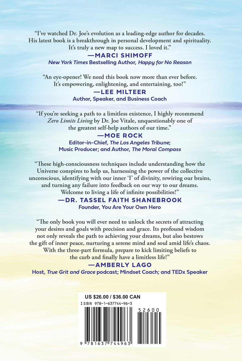 Zero Limits Living: The Three Essential Pillars to Achieving All Your Life's Goals
