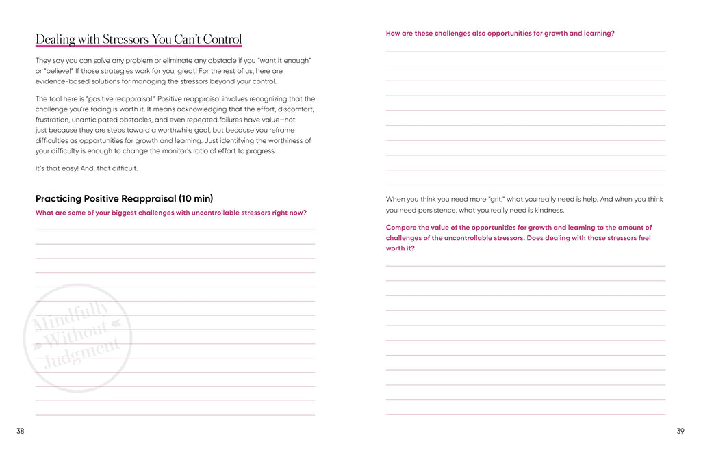 The Burnout Workbook: Advice and Exercises to Help You Unlock the Stress Cycle