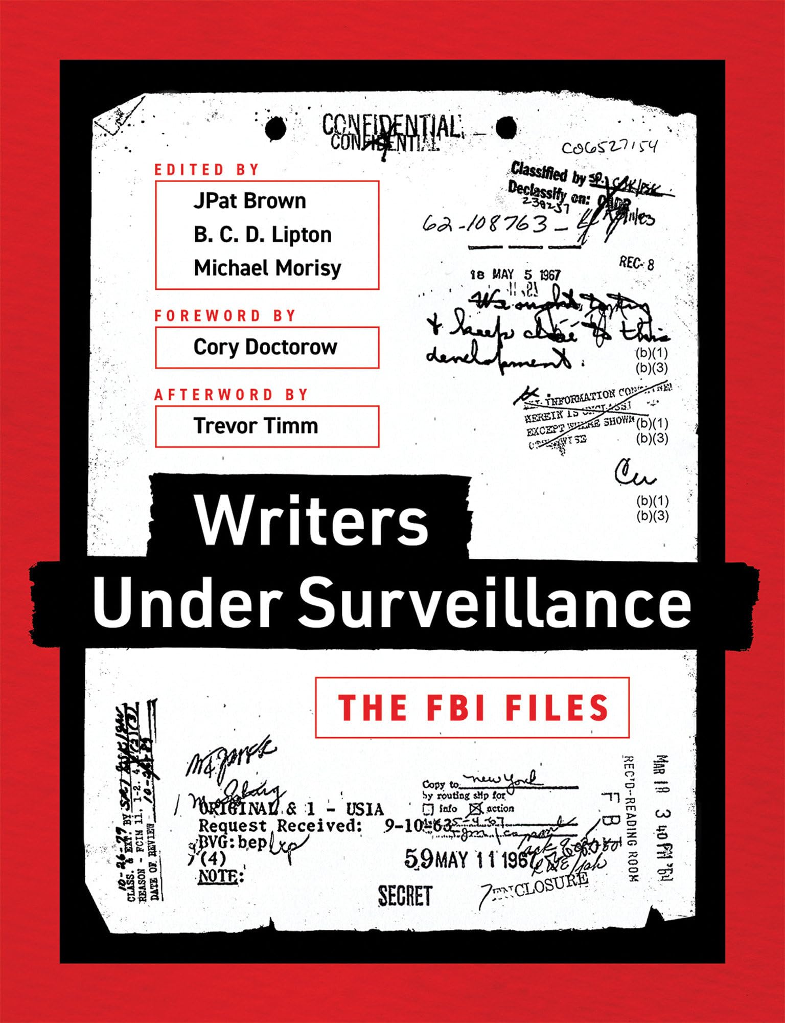 Writers Under Surveillance: The FBI Files (Mit Press)