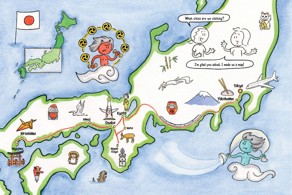 My Travels in Japan: A Comic Book Artist's Amazing Journey