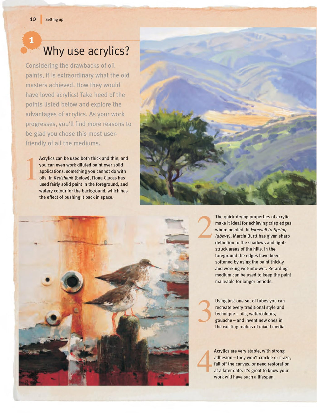 Compendium of Acrylic Painting Techniques