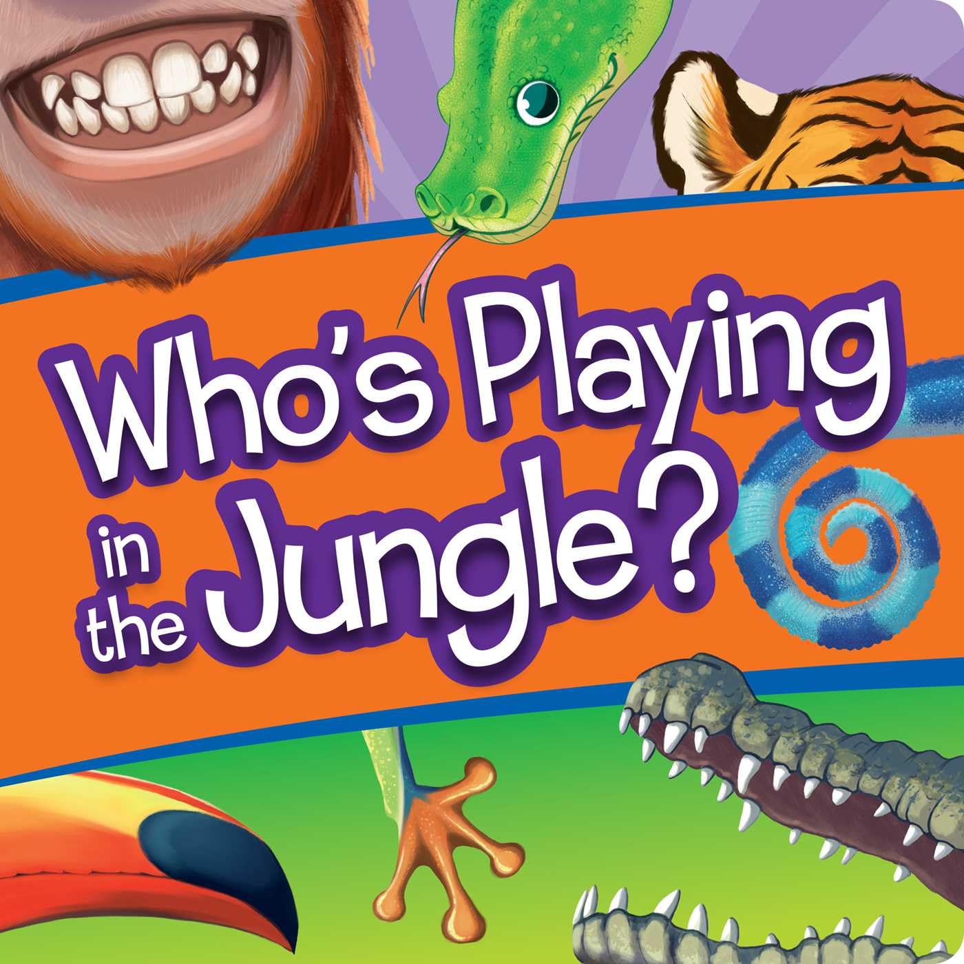 Who's Playing in the Jungle?: Interactive Lift-the-Flap