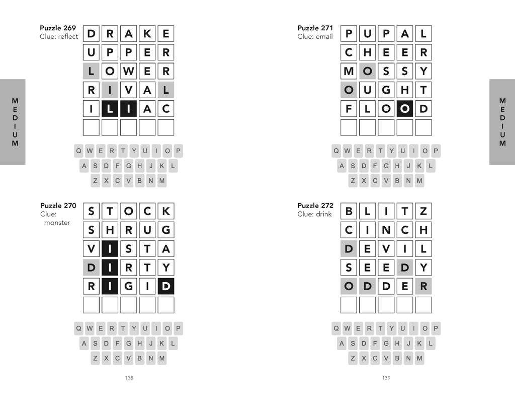 Elite Wordle Challenge: 500 Puzzles to do anywhere, anytime (Puzzle Challenge, 9)