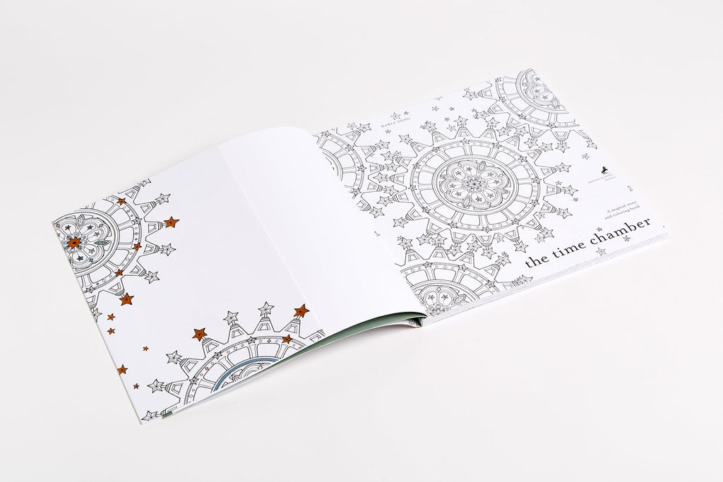 The Time Chamber: A Magical Story and Coloring Book (Time Adult Coloring Books)