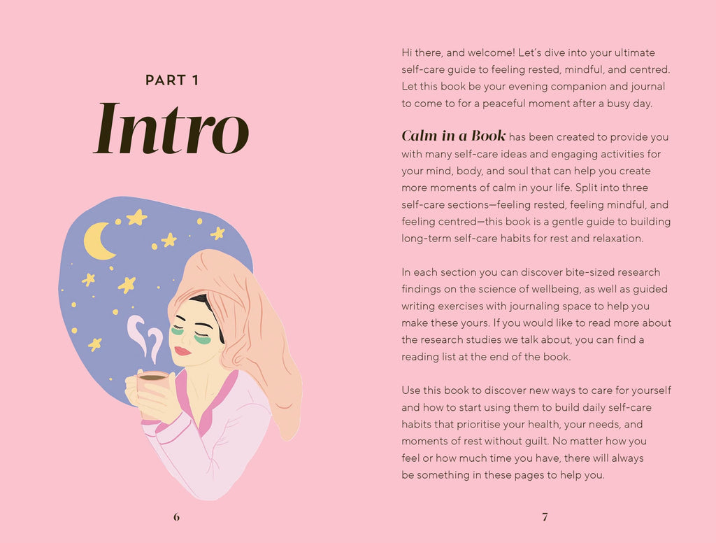 Calm in a Book: Soothing Self-Care Rituals for Every Day
