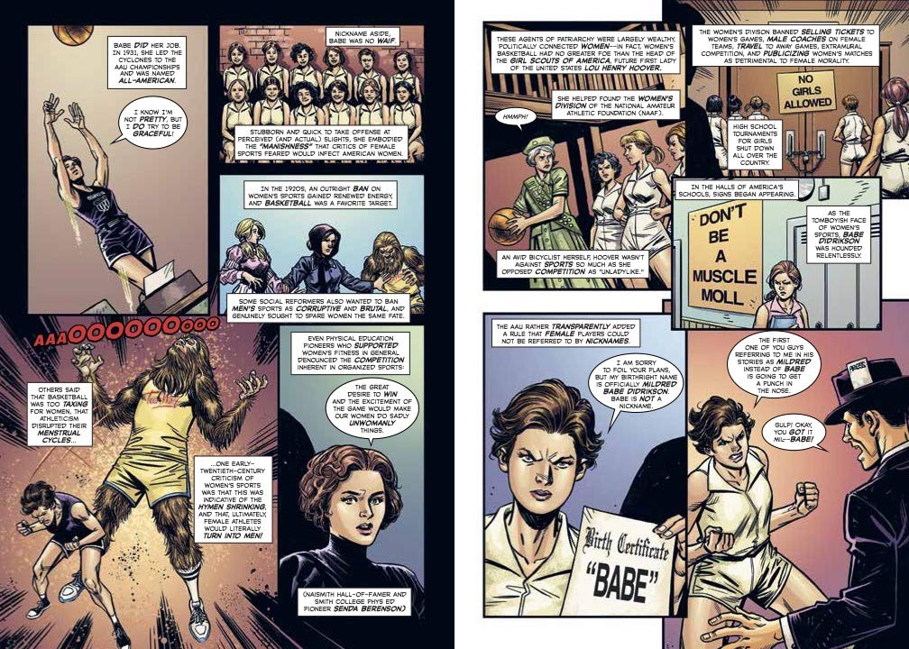 The Comic Book Story of Basketball: A Fast-Break History of Hoops