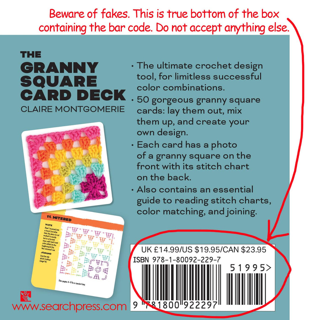 The Granny Square Card Deck: 50 mix and match designs
