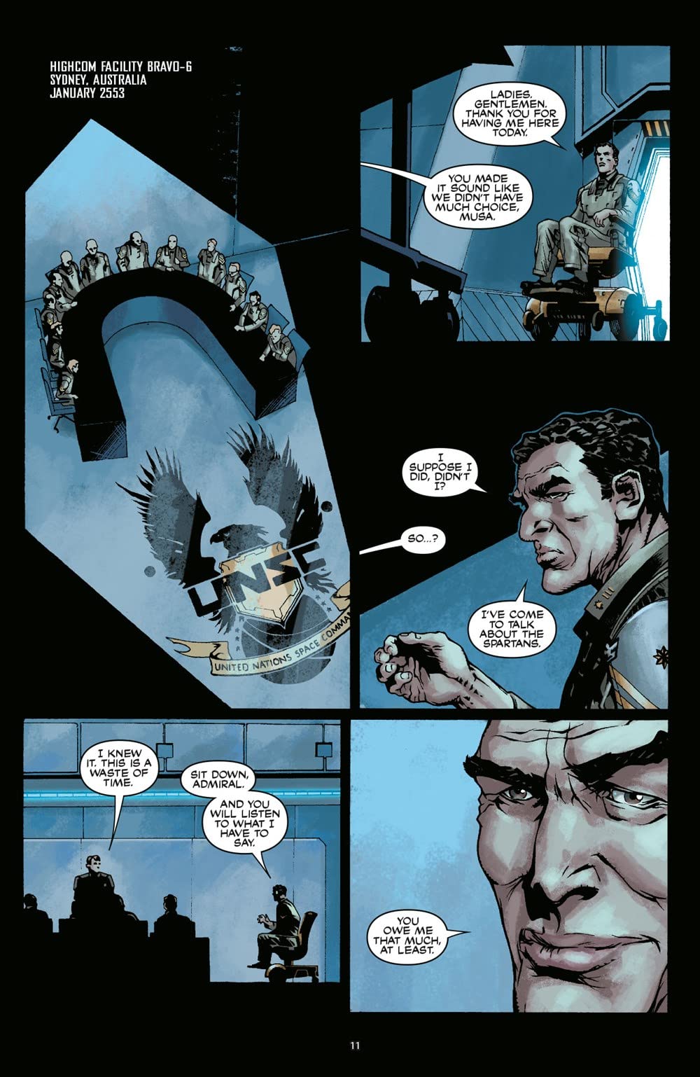 Halo: Initiation and Escalation
