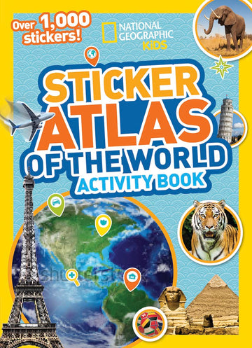 National Geographic Kids World Atlas Sticker Activity Book