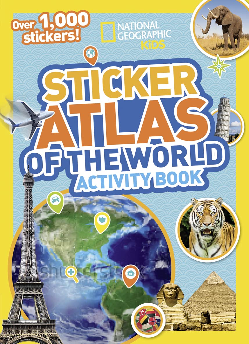 National Geographic Kids World Atlas Sticker Activity Book