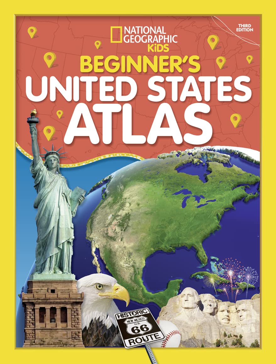 National Geographic Kids Beginner's U.S. Atlas 2020, 3rd Edition (NGK Atlases)