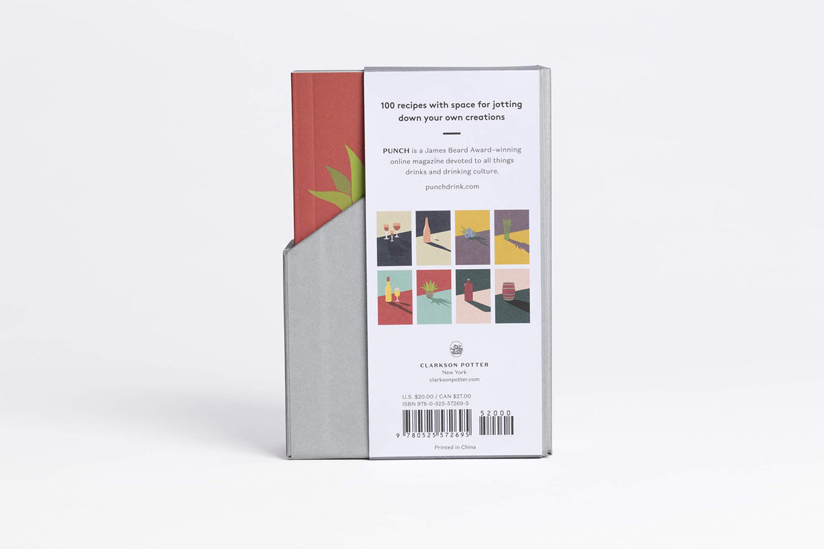 The Mini Bar: 100 Essential Cocktail Recipes; 8 Notebook Set