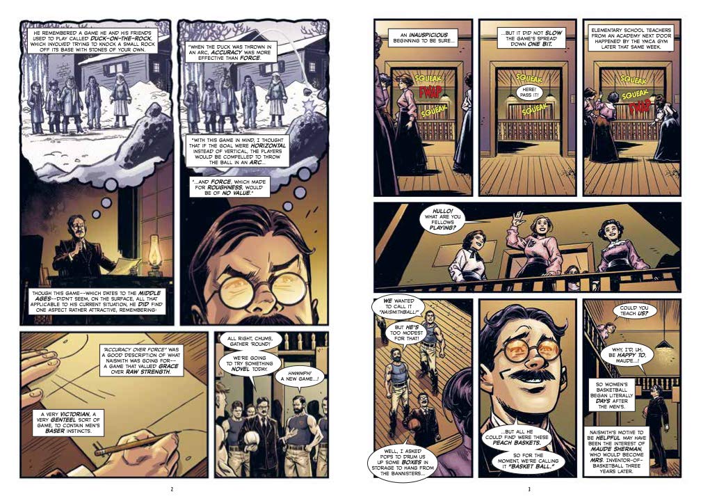 The Comic Book Story of Basketball: A Fast-Break History of Hoops
