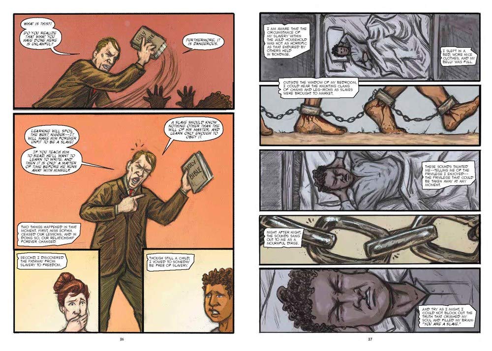 The Life of Frederick Douglass: A Graphic Narrative of a Slave's Journey from Bondage to Freedom