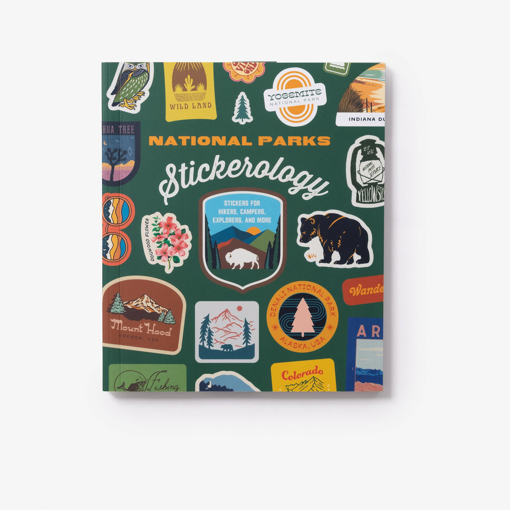 National Parks Stickerology: Stickers for Hikers, Campers, Explorers, and More: Stickers for Journals, Water Bottles, Laptops, Planners, and Smartphones