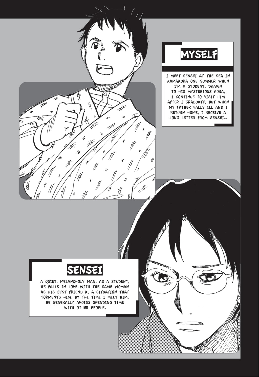Soseki Natsume's Kokoro: The Manga Edition: The Heart of Things (Tuttle Japanese Classics in Manga)