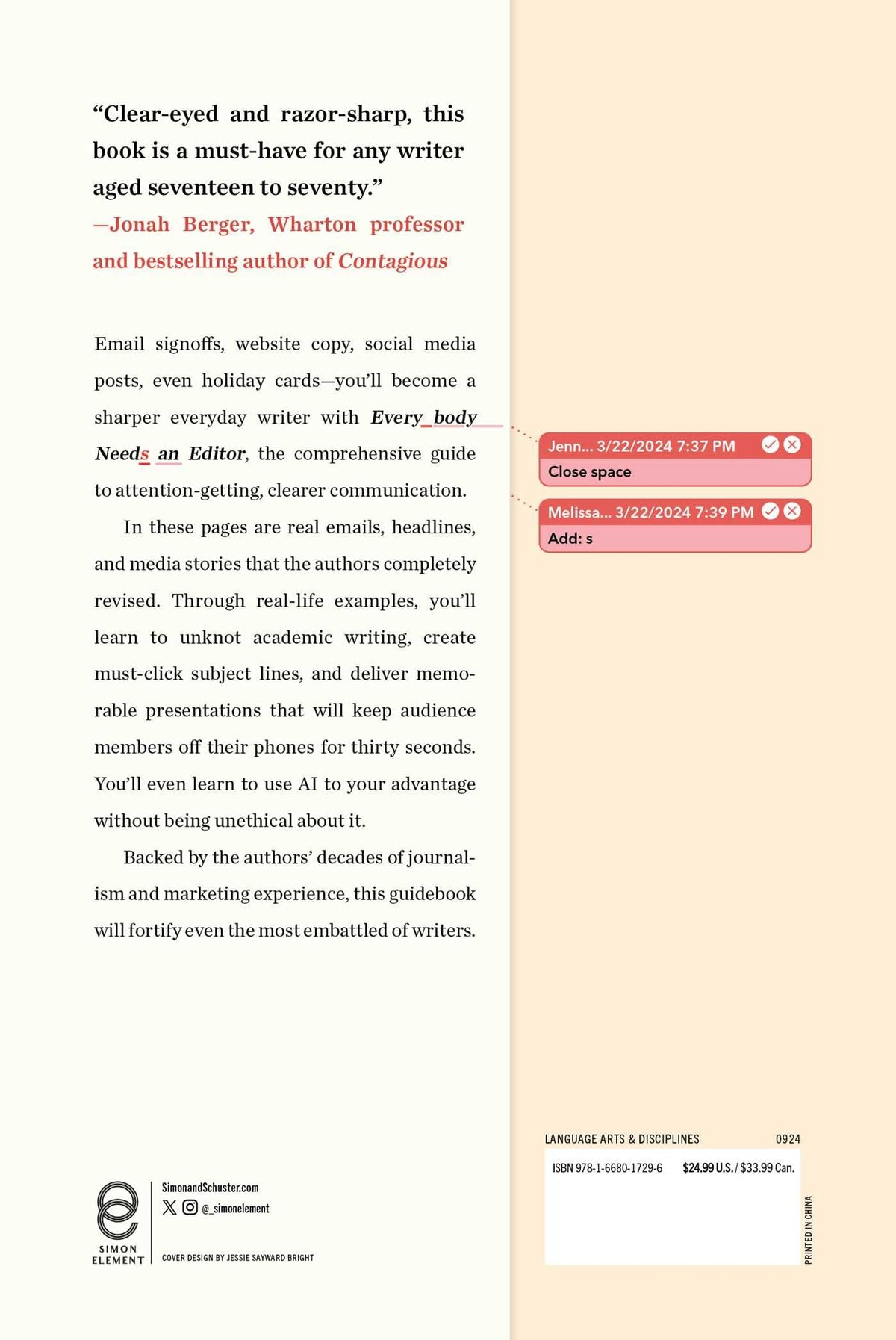 Everybody Needs an Editor: The Essential Guide to Clear and Effective Writing