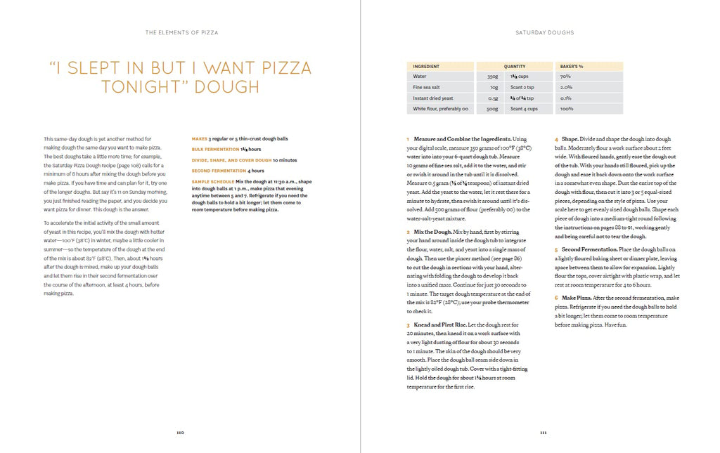 The Elements of Pizza: Unlocking the Secrets to World-Class Pies at Home [A Cookbook]