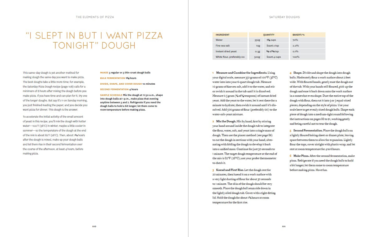The Elements of Pizza: Unlocking the Secrets to World-Class Pies at Home [A Cookbook]