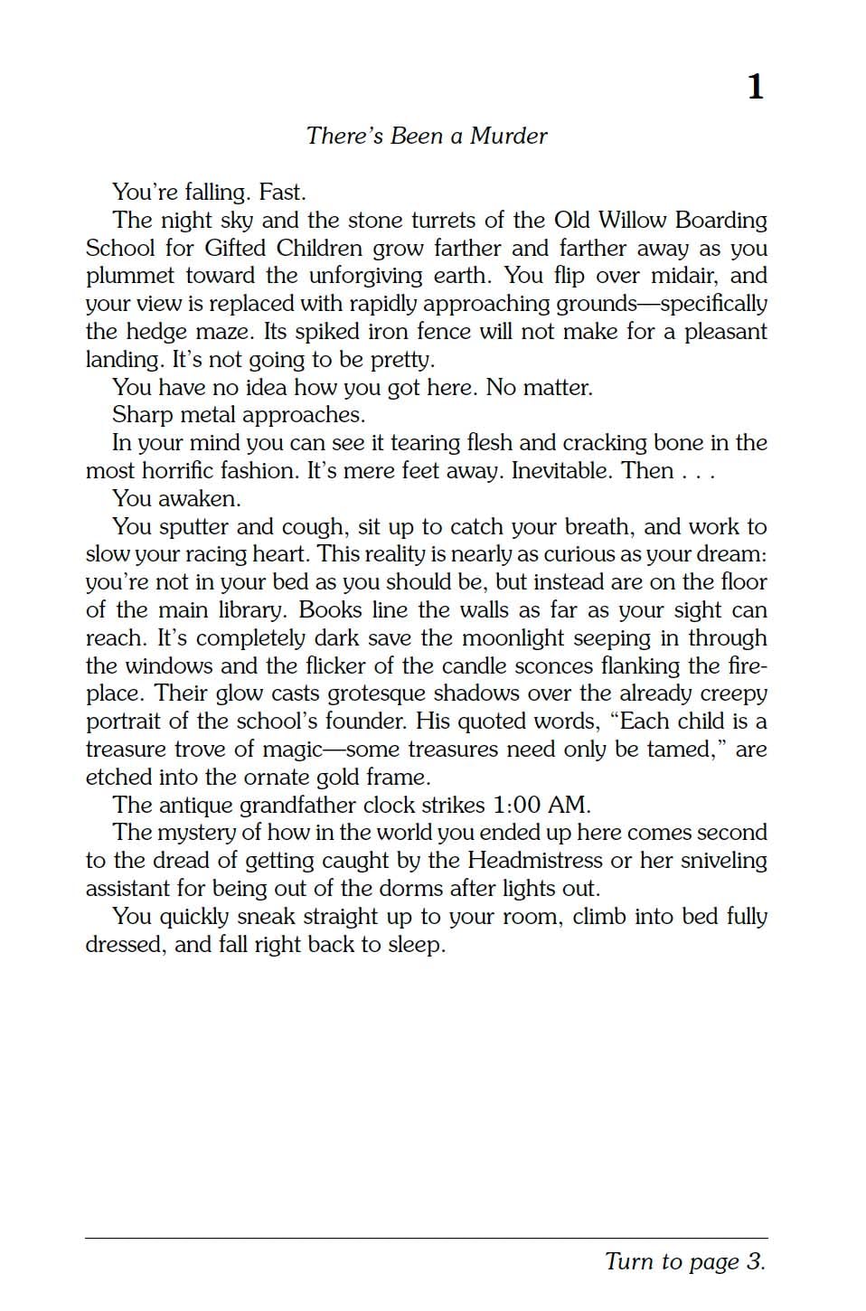 Murder at the Old Willow Boarding School (Choose Your Own Adventure New Classics)