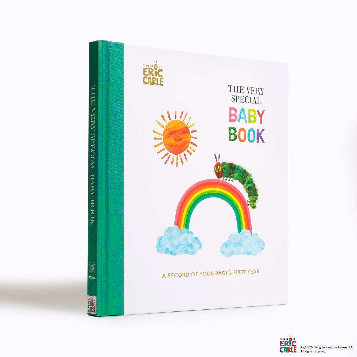 The Very Special Baby Book: A Record of Your Baby's First Year: Baby Keepsake Book with Milestone Stickers