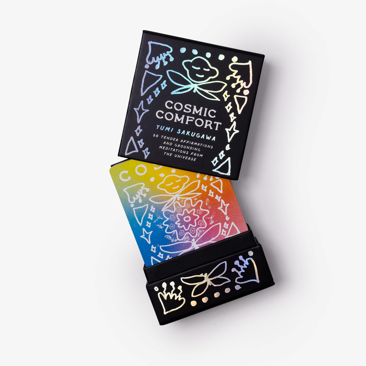 Cosmic Comfort: 50 Tender Affirmations and Grounding Meditations from the Universe: Meditation Cards