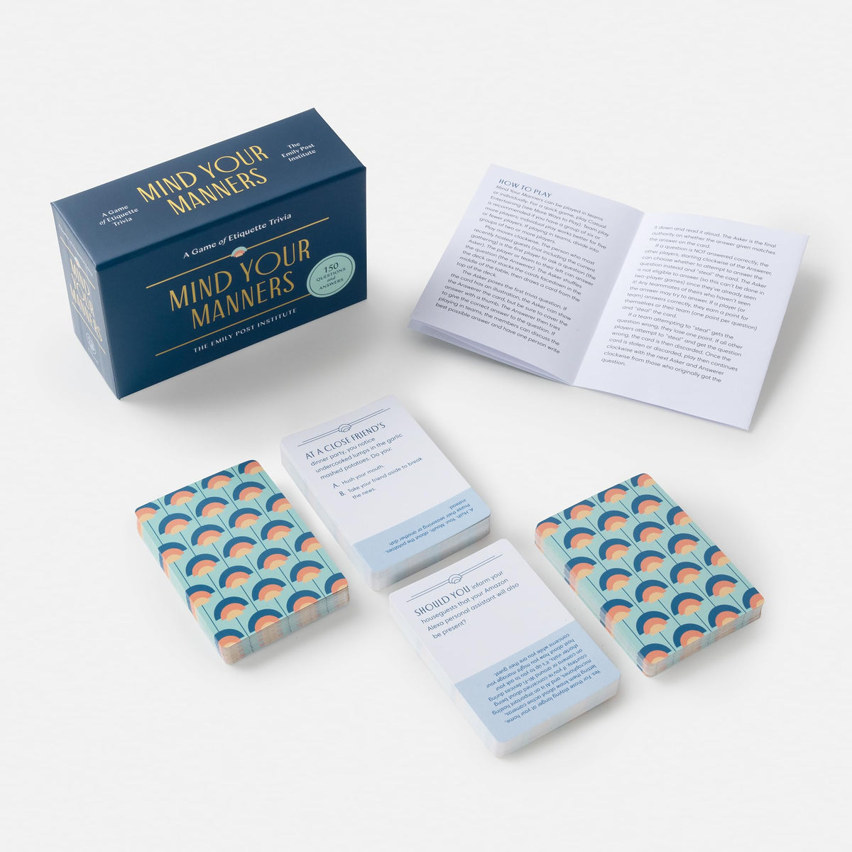 Mind Your Manners: A Game of Etiquette Trivia (Ultimate Trivia Card Games)