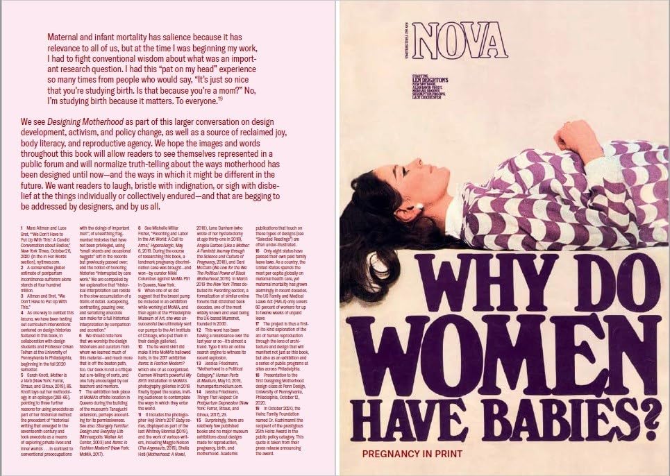 Designing Motherhood: Things that Make and Break Our Births