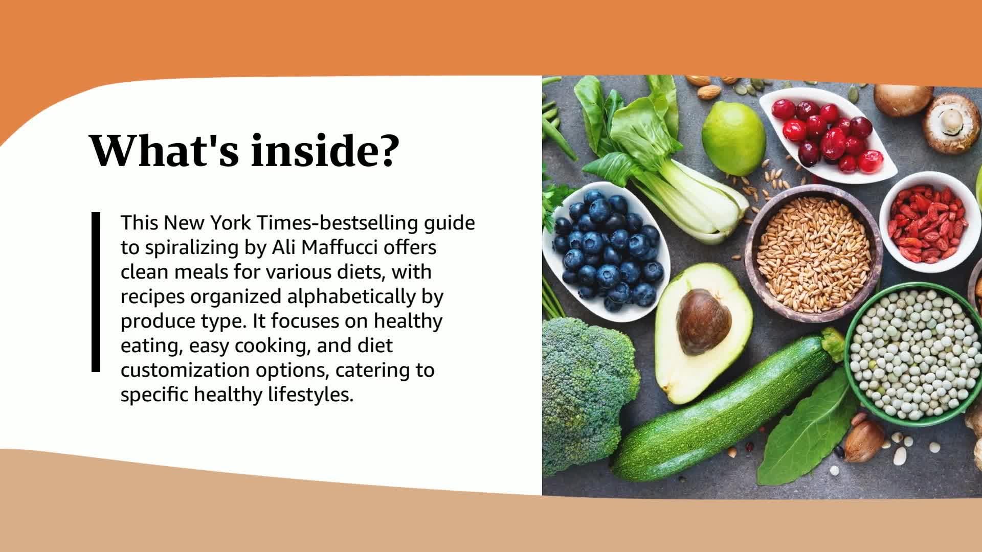 Inspiralize Everything: An Apples-to-Zucchini Encyclopedia of Spiralizing: A Cookbook