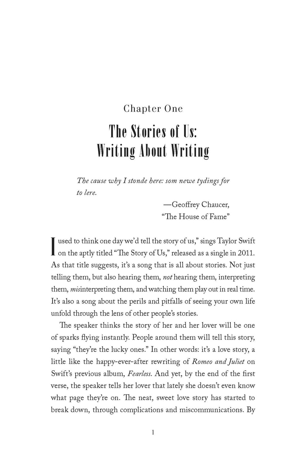 Swifterature: A Love Story: English Literature and Taylor Swift