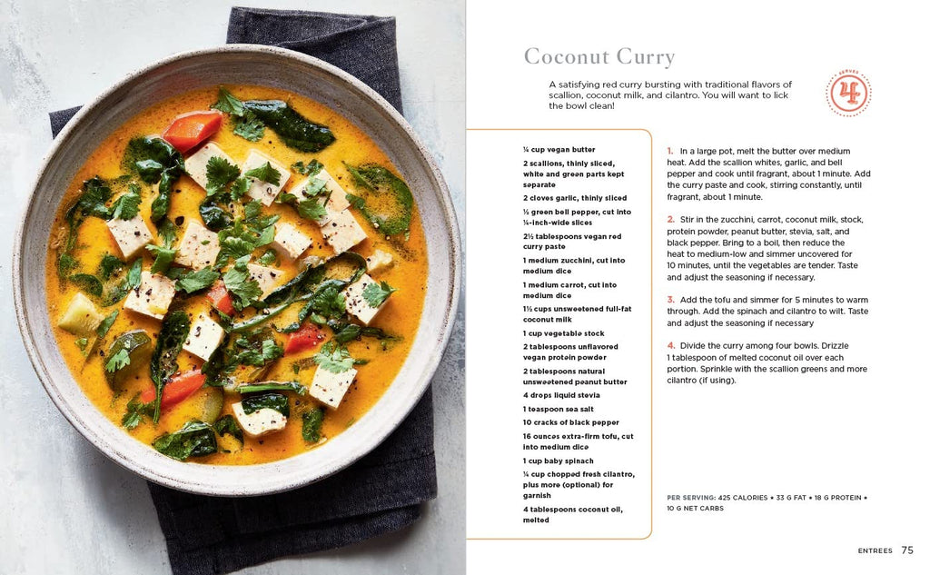 The Essential Vegan Keto Cookbook: 65 Healthy & Delicious Plant-Based Ketogenic Recipes: A Keto Diet Cookbook